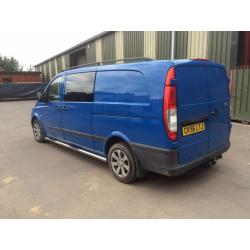 Mercedes vito 111cdi campervan day van xlwb