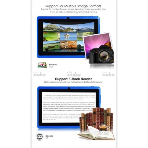 Brand new, sealed, 7 inch Android Tablet PC 8GB WIFI Bluetooth 2 Camera Allwinner tablet