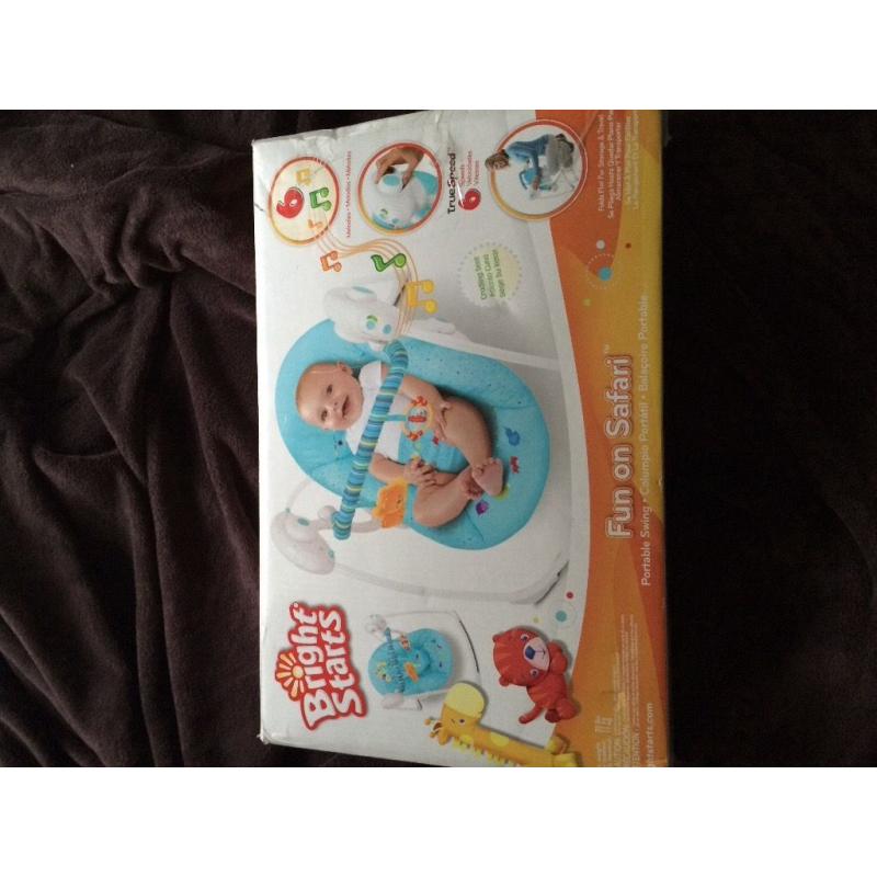 Baby swing with melodies for sale