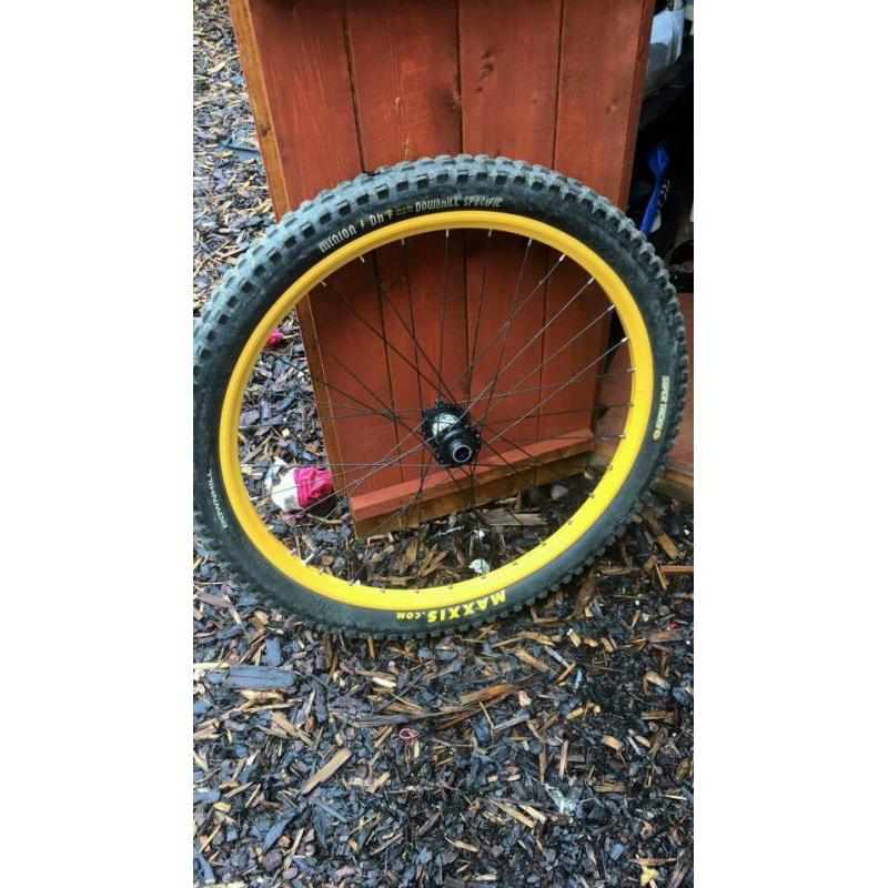 Nukeproof genorator rims on mavic hubs