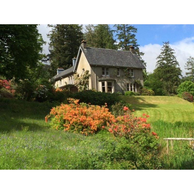 Cook/Housekeeper, Gardener/Maintenance couple for West Coast Highland Estate