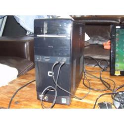 PC (COMPAC PHENOM TRIPLE CORE)KEYBOARD,MOUSE,MONITOR