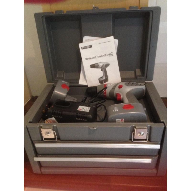 Brand New Cordless Hammer Drill Set
