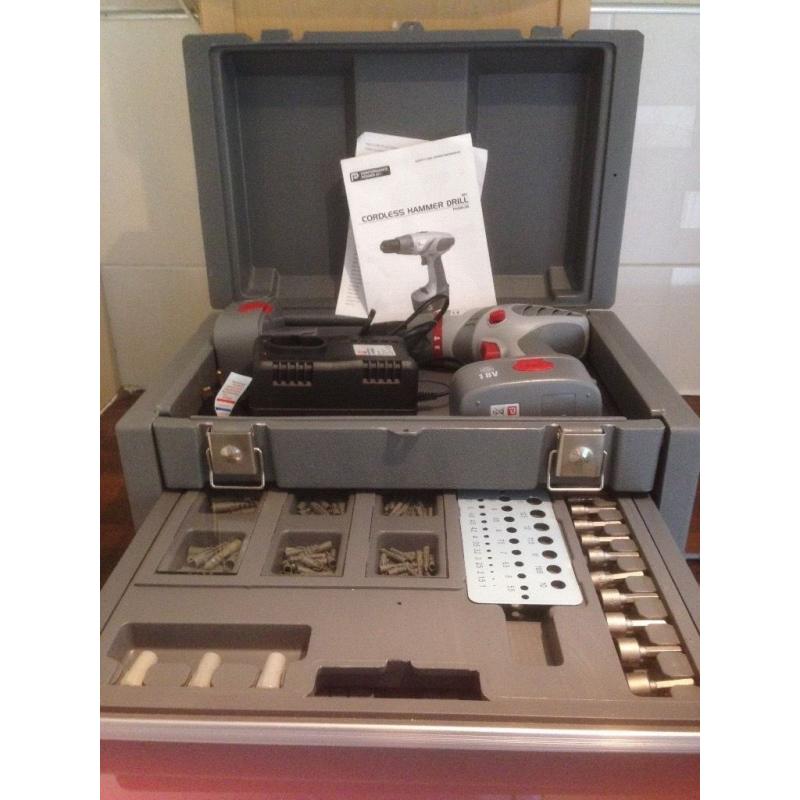 Brand New Cordless Hammer Drill Set