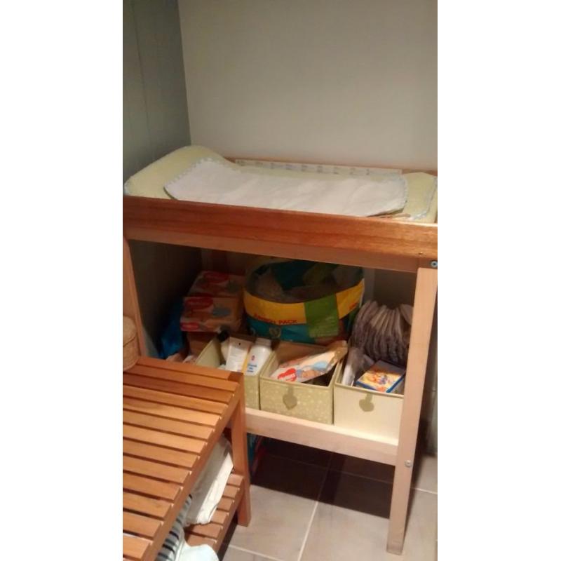 Ikea Changing Table with Mat