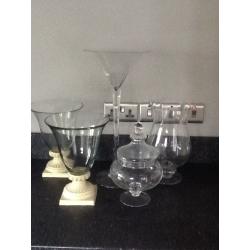 Glass vases