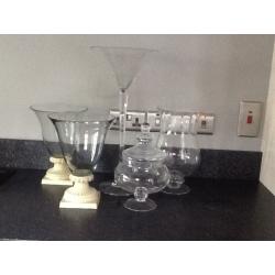 Glass vases