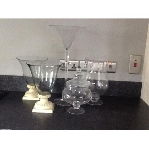 Glass vases