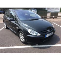 2003 Peugeot 307 2.0 HDI-1 previous owner-63,000 miles-May 17 mot-great value