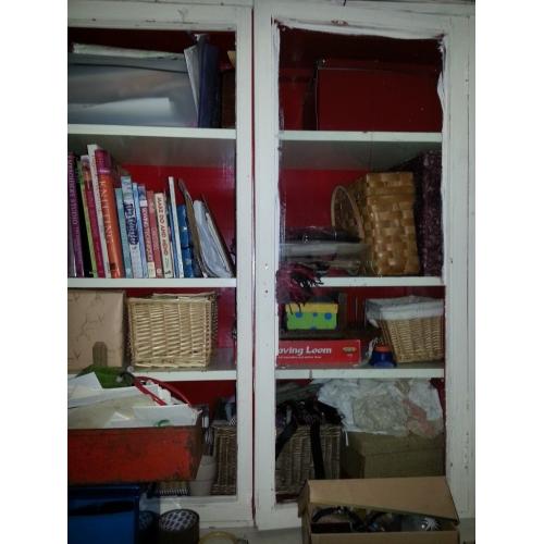 Bookcase with doors