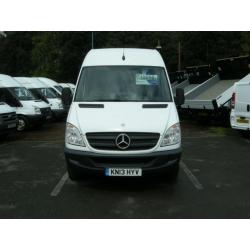 2013/13 MERCEDES-BENZ SPRINTER 313 129 EURO 5 LWB HIGH/ROOF 2.1CDI DIESEL VAN