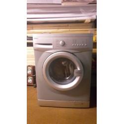 wash machine beko siver 6kg ful working order 13 month old perfect condition nice and clean