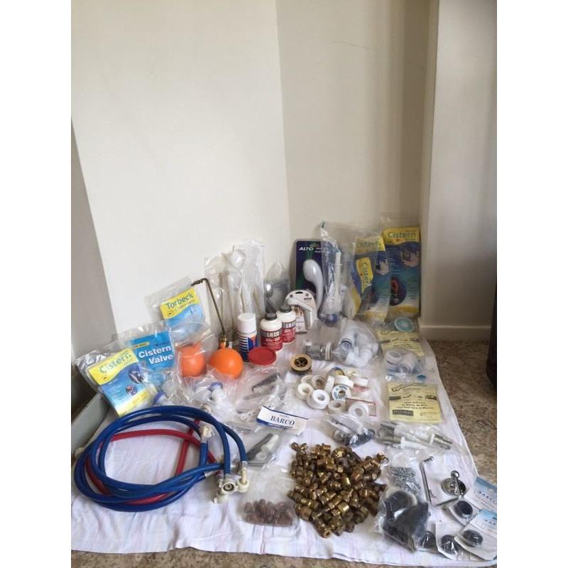 Plumbing - New Parts for sale - Plumber retired