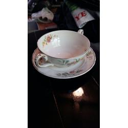 cups and saucers
