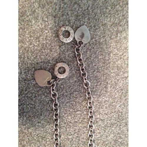 Tiffany necklace and bracelet