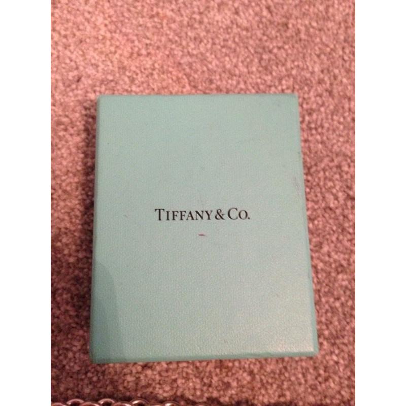 Tiffany necklace and bracelet