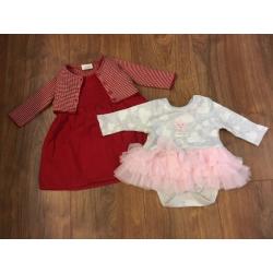 Baby Girl Clothes New Born - up to 1 month Next etc