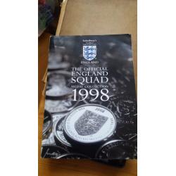 The official england squad medal collection 1998