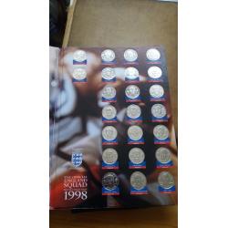 The official england squad medal collection 1998