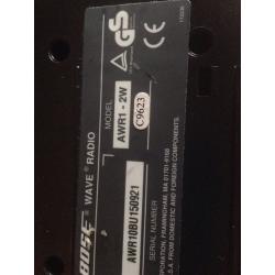 Bose Wave Clock Radio