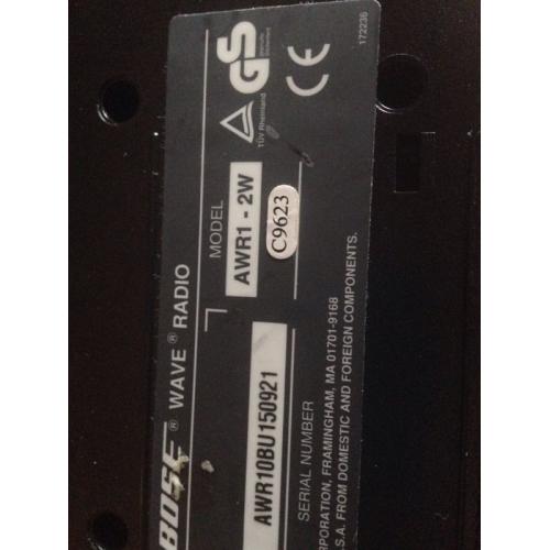 Bose Wave Clock Radio