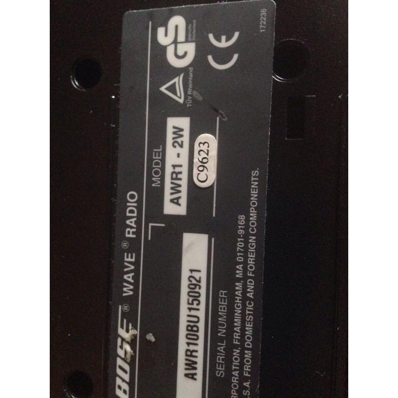 Bose Wave Clock Radio
