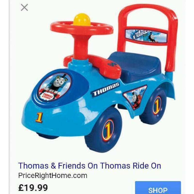 Kids Thomas $ Friends My first Ride On