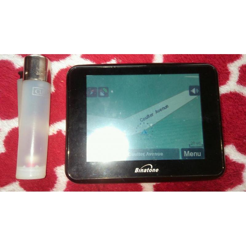 Binatone sat nav.