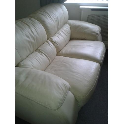 2 seater leather sofa