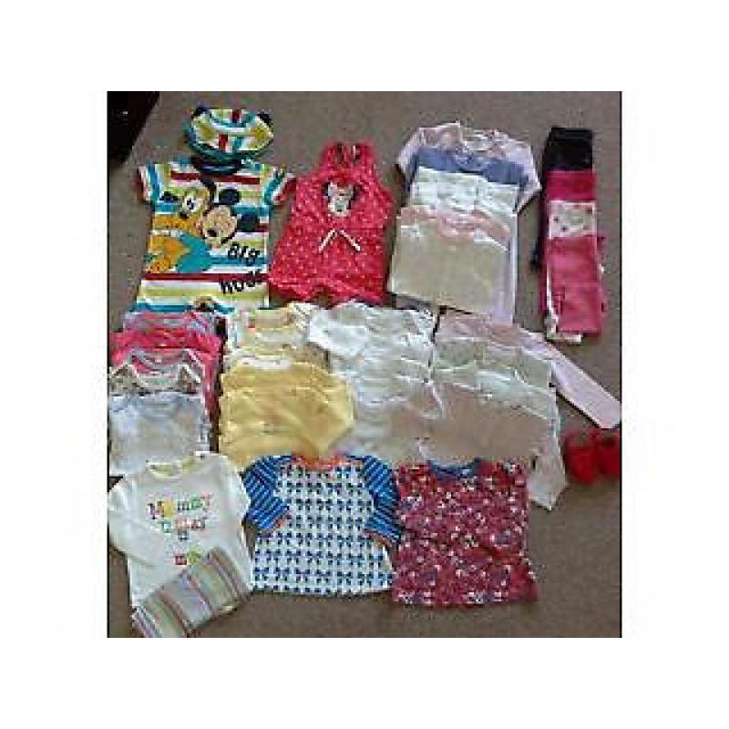 6 to 9 months bundle of clothes