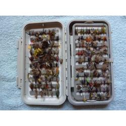cf design 8 inch flybox and flies