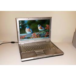 Fast Portable Dell XPS M1210 Core 2 Duo 2.0 Ghz 4GB RAM 160GB HDD Laptop PC Computer Notebook