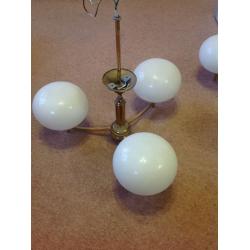 Brass/Gold effect ceiling lights