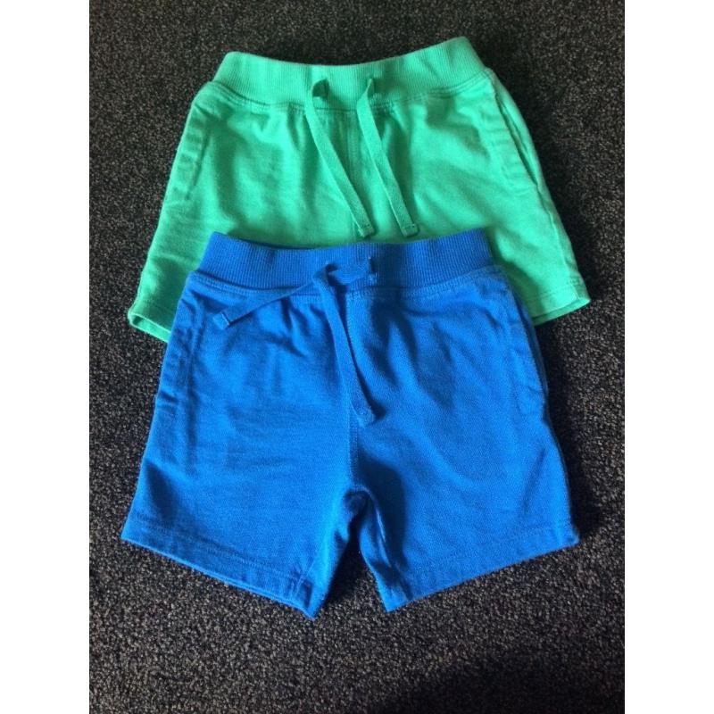 Boys 3-6 months shorts.