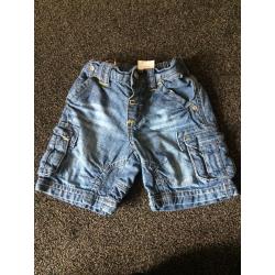 Boys 3-6 months shorts.