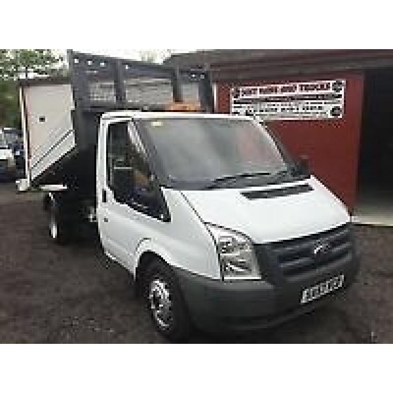 2007 (57) FORD TRANSIT 100 T350 2.4TDCi DROPSIDE TIPPER TRUCK (ONE STOP BODY) truck