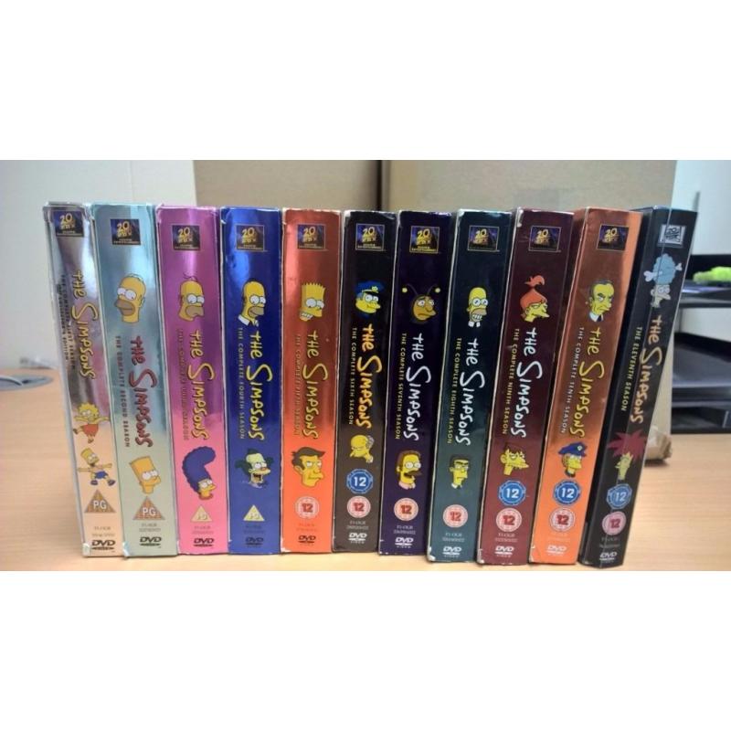 The Simpsons DVD Seasons 1 - 11