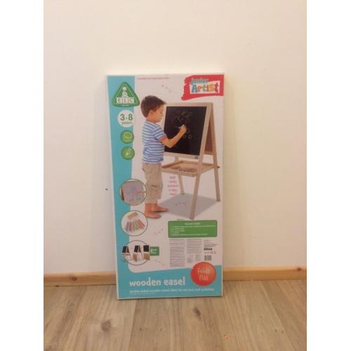 Elc double sided wooden easel