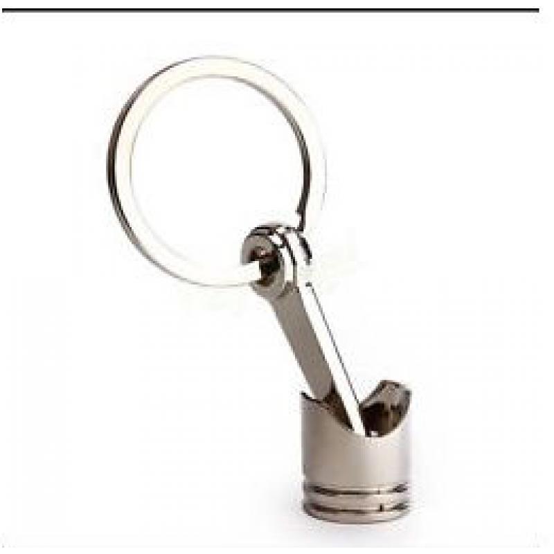 Polished Piston Keyring