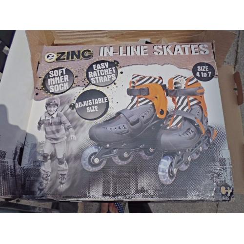 Zinc inline skates