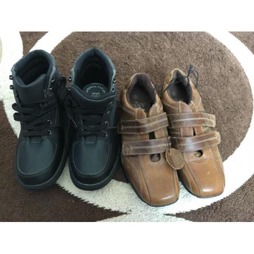 Boys shoes x2 size 6 brand new