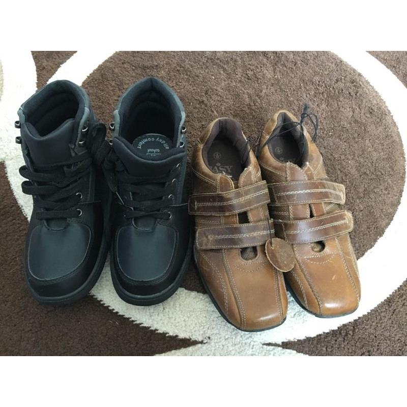 Boys shoes x2 size 6 brand new