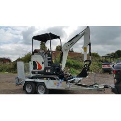 Mini digger hire