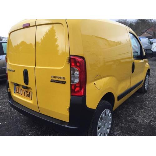 2010 10 PEUGEOT BIPPER 1.4 HDI PROFESSIONAL 1D 68 BHP DIESEL