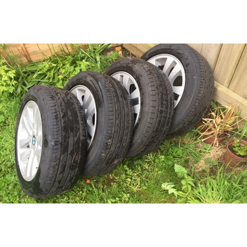 BMW E90 wheels and tyres