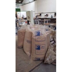Saw dust/chippings all kiln dried oak. Huge amount available. Large bags!