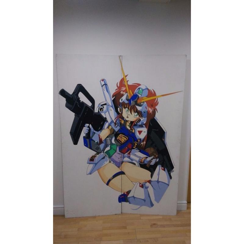 Anime (Gundam Girls) Artwork