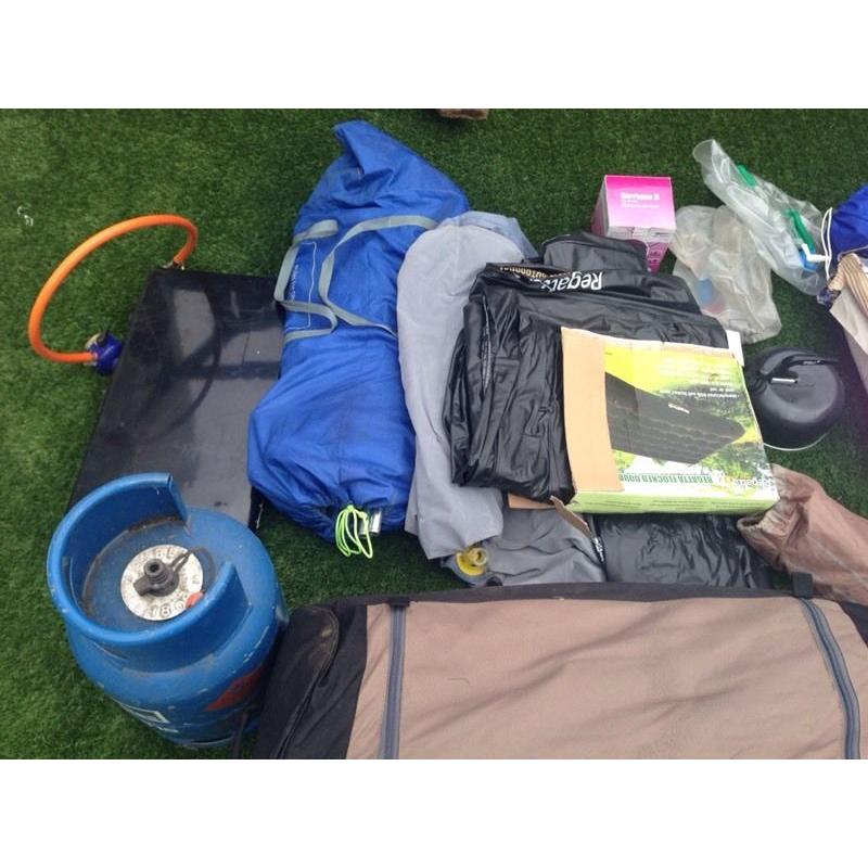 Out well Ohio L tent and accessories.