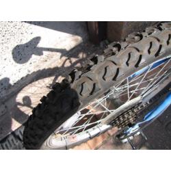 TRAX TFS-20 Kids bicycle, 20" wheels, F & R Suspension, Blue, 6 gears, pick up from Inverkip