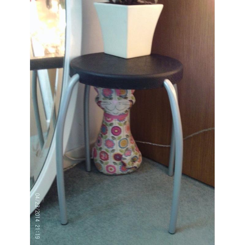 NEW retro style stool / side table